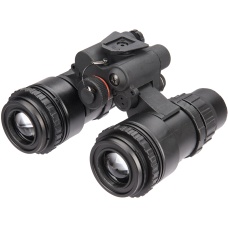 Lancer Tactical Replica Dual PVS-15 NVG Dummy Goggles - BLACK