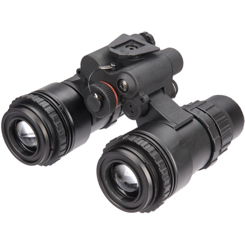 Lancer Tactical Replica Dual PVS-15 NVG Dummy Goggles - BLACK
