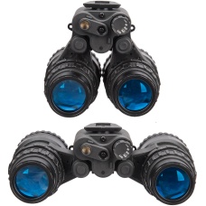 Lancer Tactical Replica Dual PVS-15 NVG Dummy Goggles - BLACK