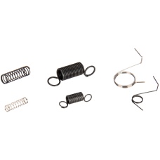 Atlas Custom Works Version 2 / 3 Gearbox AEG Spring Set - SILVER/BLACK