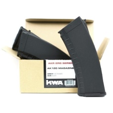 KWA 120 Round Mid-Cap Airsoft AEG Magazine 3-Pack - BLACK