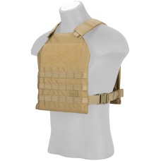 Lancer Tactical Standard Issue 1000D Nylon Tactical Vest (Khaki)