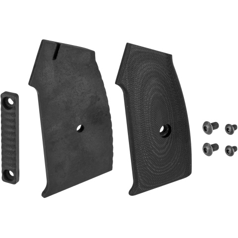 Atlas Custom Works M4 GBB Modular Pistol Grip Covers (Type 2) - BLACK