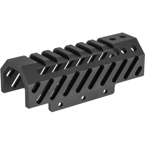 5KU Alfa Aluminum AK Series AEG Upper Handguard - BLACK