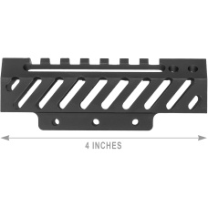 5KU Alfa Aluminum AK Series AEG Upper Handguard - BLACK