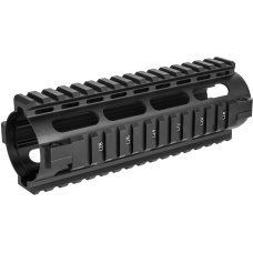 NcStar AR15 Carbine Length Quad Rail System - BLACK