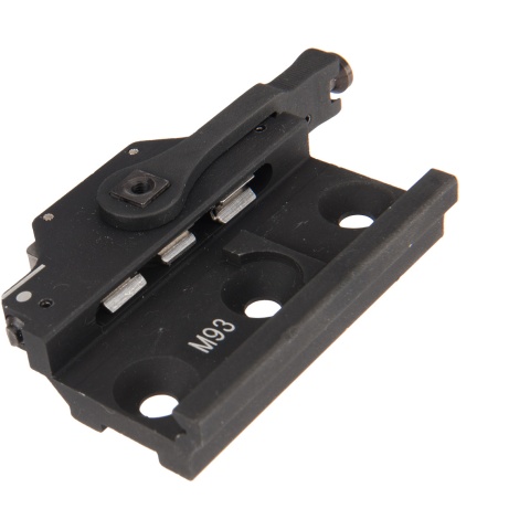 Atlas Custom Works Swing Lever Mount for 20mm Picatinny Rails - BLACK