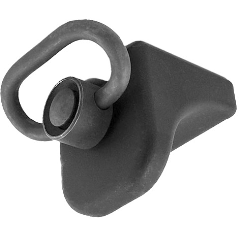 Atlas Custom Works Handstop w/ QD Sling Swivel for LW URX RAS - BLACK