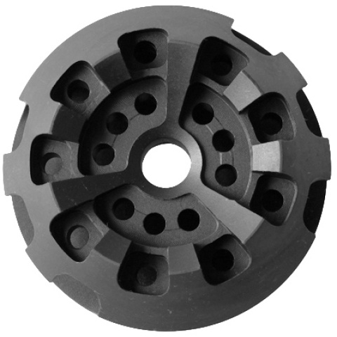 Atlas Custom Works Cookie Cutter Compensator CCW (Type B) - BLACK
