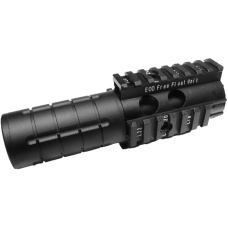 Atlas Custom Works Mini Free Float RIS w/ Fluted Short Barrel - BLACK