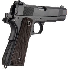 Double Bell M1911 GBB Airsoft Pistol Type 2 (Low Velocity) - BLACK