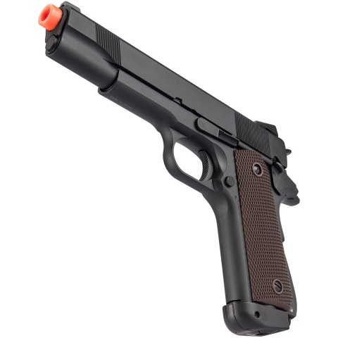 Double Bell M1911 Type 2 CO2 Gas Blowback Airsoft Pistol High Velocity (Black)