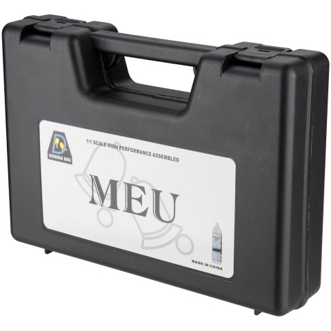 Double Bell M1911 Type 2 CO2 Gas Blowback Airsoft Pistol High Velocity (Black)