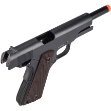 Double Bell M1911 GBB Airsoft Pistol Type 1 (Low Velocity) - BLACK