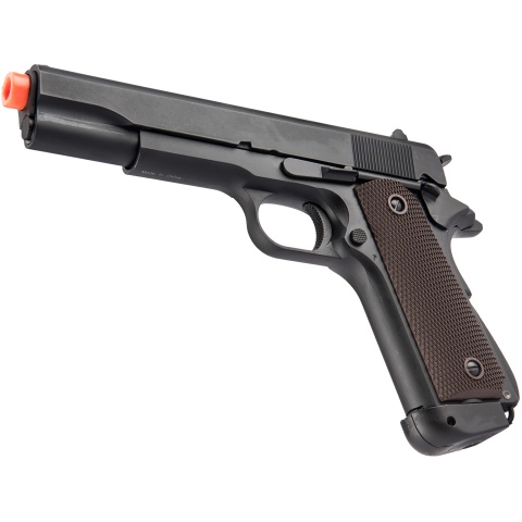 Double Bell M1911 CO2 Airsoft Pistol Type 1 (High Velocity) - BLACK