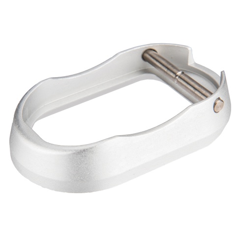 5KU Hi-Capa GBB CNC Aluminum Magwell - SILVER