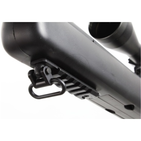WellFire Bolt Action VSR Airsoft Sniper Rifle w/ 3-9x40 Scope - BLACK
