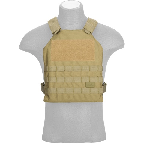 Lancer Tactical Standard Issue 1000D Nylon Tactical Vest (Tan)