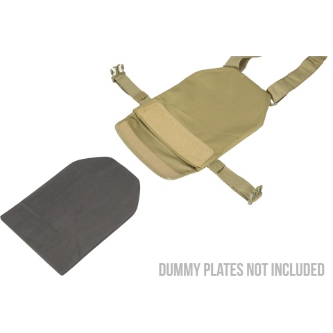 Lancer Tactical Standard Issue 1000D Nylon Tactical Vest (Tan)