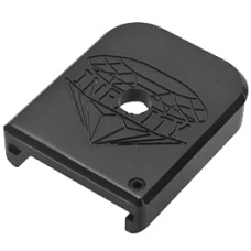 Atlas Custom Works Aluminum Base for Hi Capa Mags - BLACK