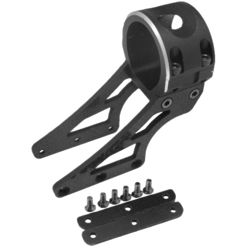 Atlas Custom Works Hi-Capa GBB Airsoft 30mm Ring Scope Mount - BLACK