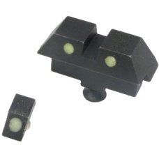 Atlas Custom Works Glow-in-the Dark Dot Sights for Hi-Capa - BLACK