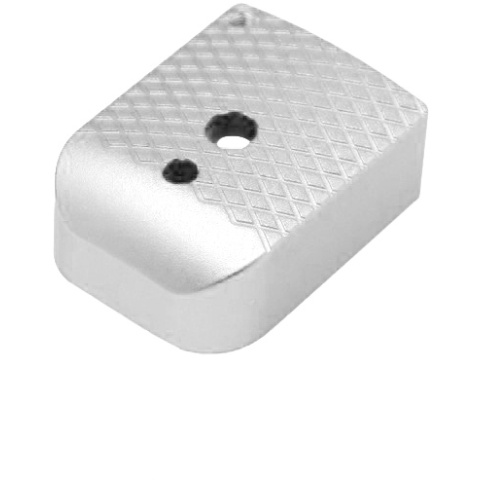 5KU Base Cover for 5.1 Hi-Capa Mags (Type 4) - SILVER