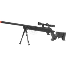 WellFire SR22 Bolt Action Type 22 Sniper Rifle w/ Scope and Bipod