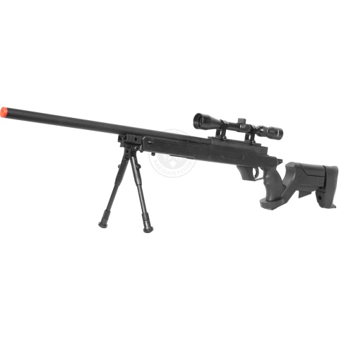 WellFire SR22 Bolt Action Type 22 Sniper Rifle w/ Scope and Bipod