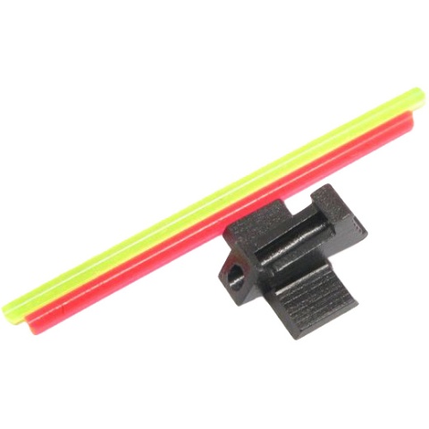 5KU Interchangable Fiber Sight for Marui Hi-Capa (Type-2) - GREEN/RED