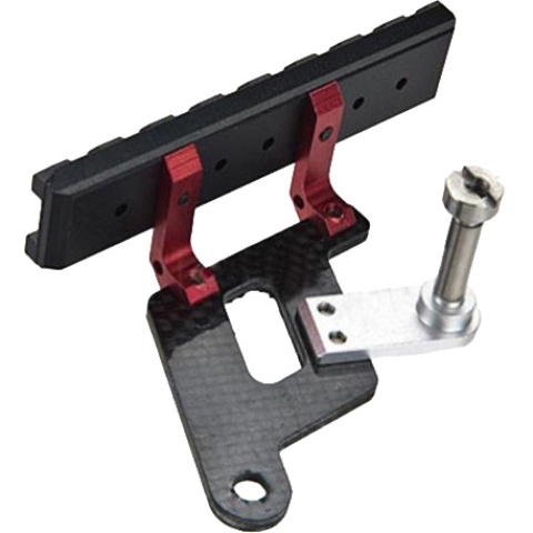 5KU Hi-Capa Metal 20mm Picatinny Rail Mount - RED