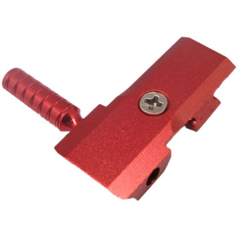 5KU Hi-Capa GBB Round Airsoft Cocking Handle - RED