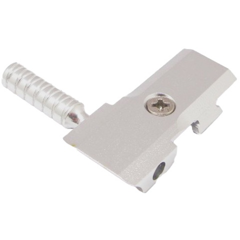 5KU Hi-Capa GBB Round Airsoft Cocking Handle - SILVER