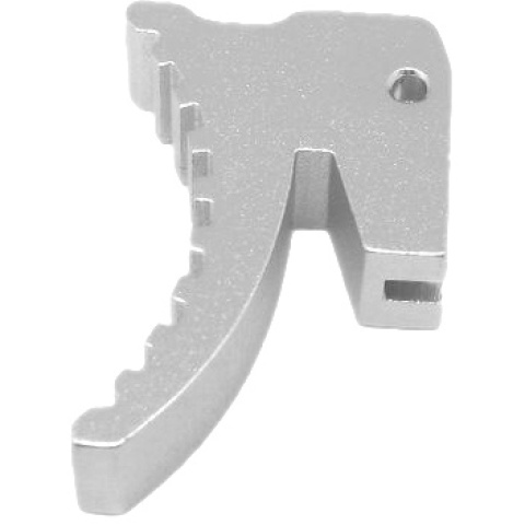 Atlas Custom Works Aluminum Trigger for Hi-Capa GBB (Type 4) - SILVER