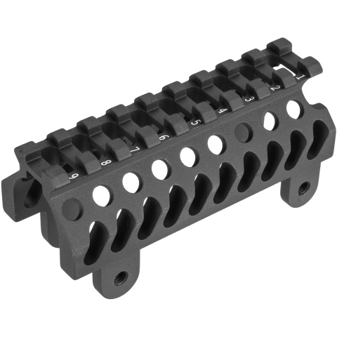 Atlas Custom Works Upper Rail Handguard for Airsoft AKs - BLACK