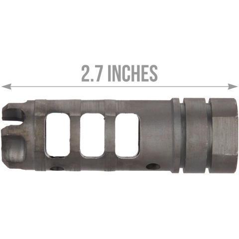 Atlas Custom Works Steel DN Muzzle Break Compensator - STEEL