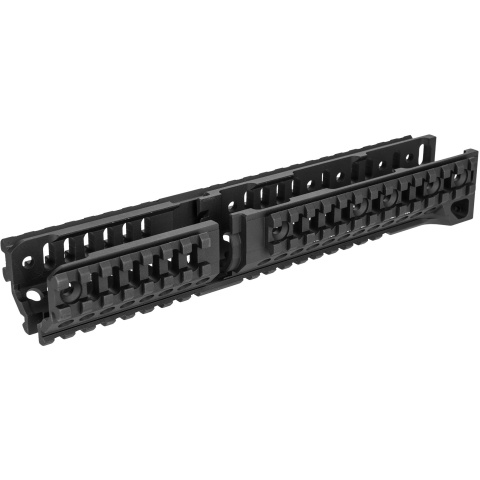 Atlas Custom Works Aluminum AK 10 inch Lower Rail Handguard - Black
