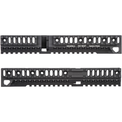 Atlas Custom Works Aluminum AK 10 inch Lower Rail Handguard - Black