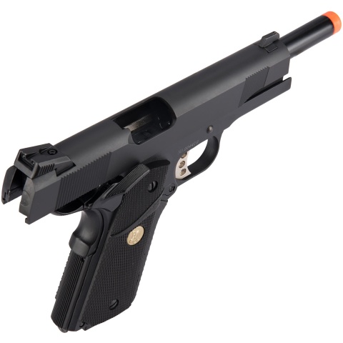 Double Bell M1911 MEU GBB Gas Blowback Airsoft Pistol - BLACK