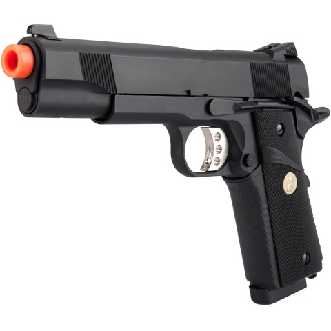 Double Bell M1911 MEU GBB Gas Blowback Airsoft Pistol - BLACK