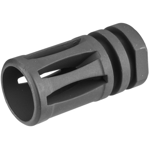 ARES 14mm Clockwise Birdcage Flash Hider - BLACK