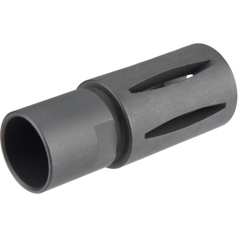 ARES 14mm Clockwise 65mm Birdcage Flash Hider - BLACK