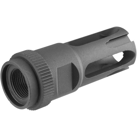 ARES 14mm Clockwise M16 Flash Hider (Type D) - BLACK