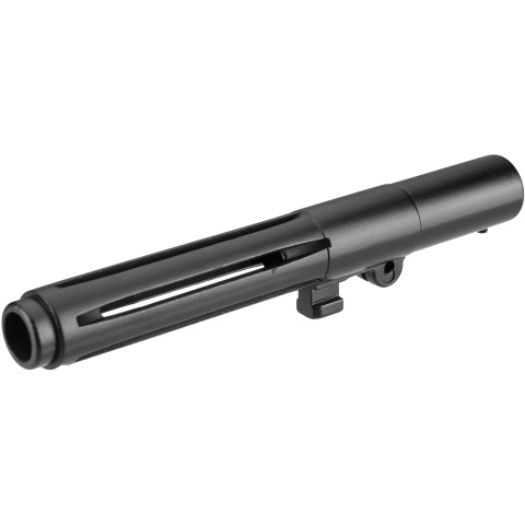 ARES L1A1 SLR Full Metal Clockwise Flash Hider - BLACK