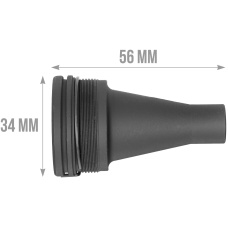 ARES KM12 Tactical CNC Machined Flash Hider - BLACK