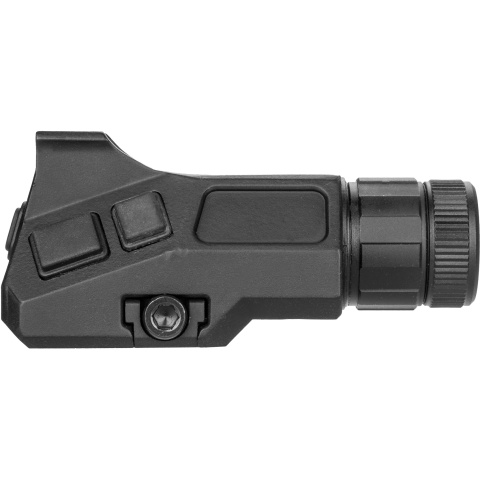 NcStar Green Laser with A2 Iron Front Sight Post - BLACK