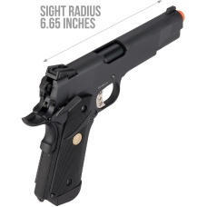 Double Bell M1911 CO2 Blowback MEU Airsoft Pistol (Low Velocity)