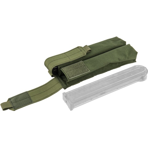 Flyye Industries Double UMP/P90 Magazine Pouch - OD GREEN