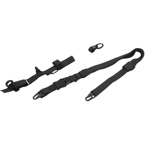 Flyye Industries 1000D Nylon Tactical Three Point Sling - BLACK