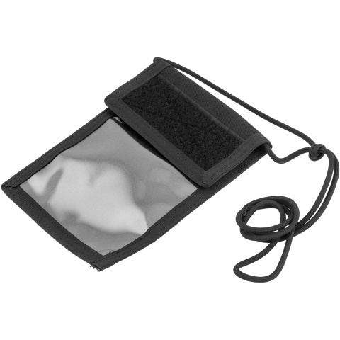 Flyye Industries Neck Identification Storage Wallet - BLACK